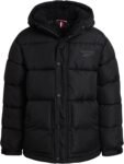 Reebok Boys' Hooded Heavyweight Puffer Jacket – Hooded heavyweight puffer built for cold school days
