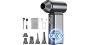SKTFFR Compressed Air Duster – Compressed air duster for cleaning keyboards, PCs, and camera gear.