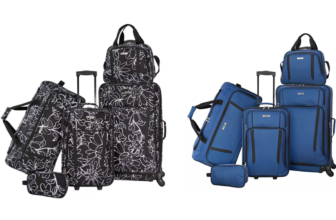 Tag Freehold 5-Piece Softside Spinner Luggage Set – 5-piece softside spinner luggage set: travel bags in matching sizes