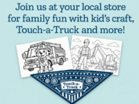 Tractor Supply Hometown Heroes Day Event – Free family fun event: kids crafts, touch-a-truck, and more on Nov 7, 10 a.m. - 2 p.m. EST