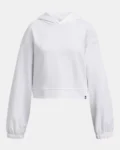 UA Rival Terry Girls' Hoodie – Promo code WEEKEND verified live in the cart: takes 30% off select outlet styles