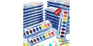 YILEGSYO 24-Pack Watercolor Paint Set – 24-pack watercolor paint set for kids and hobbyists at half off.
