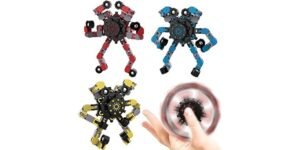 YIZER Transformable Fidget Spinners 3-Pack – Three-pack of transformable fidget spinners at 67% off.