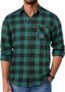 COOFANDY Men’s Flannel Long Sleeve Button Down Shirt – Only $7.49 (50% Off)
