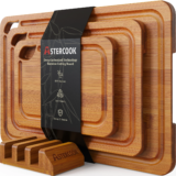 Astercook Bamboo Cutting Board