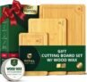 Bamboo Cutting Board Gift Set
