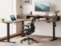 Agilestic 63-Inch L-Shaped Electric Standing Desk – Only $156.99 (Was $530.99)